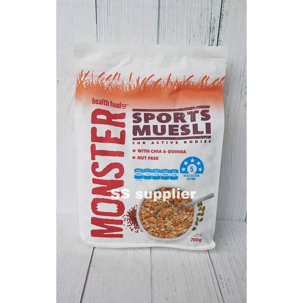 

Monster Sport Muesli | Monster Muesli | Healthy Food | Made in AU