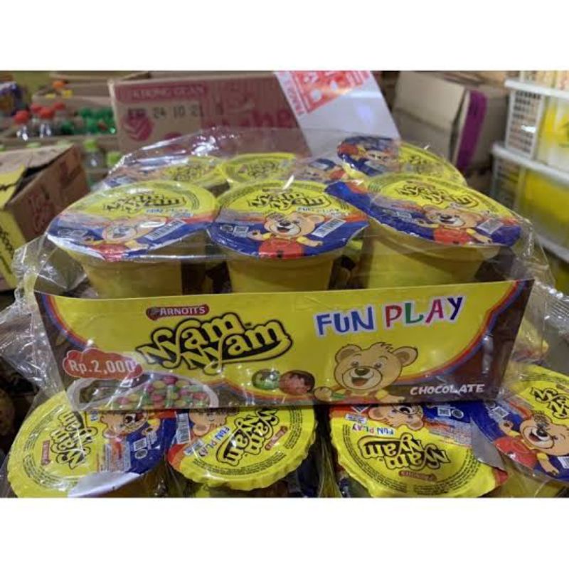 

Nyam Nyam Fun Play 1pack Isi 12pcs x 11gr