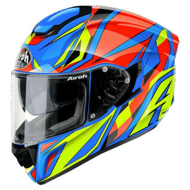 HELM AIROH ST 501 THUNDER BLUE GLOSS NOT HELM ARAI NOT HELM AGV NOT HELM NOLAN