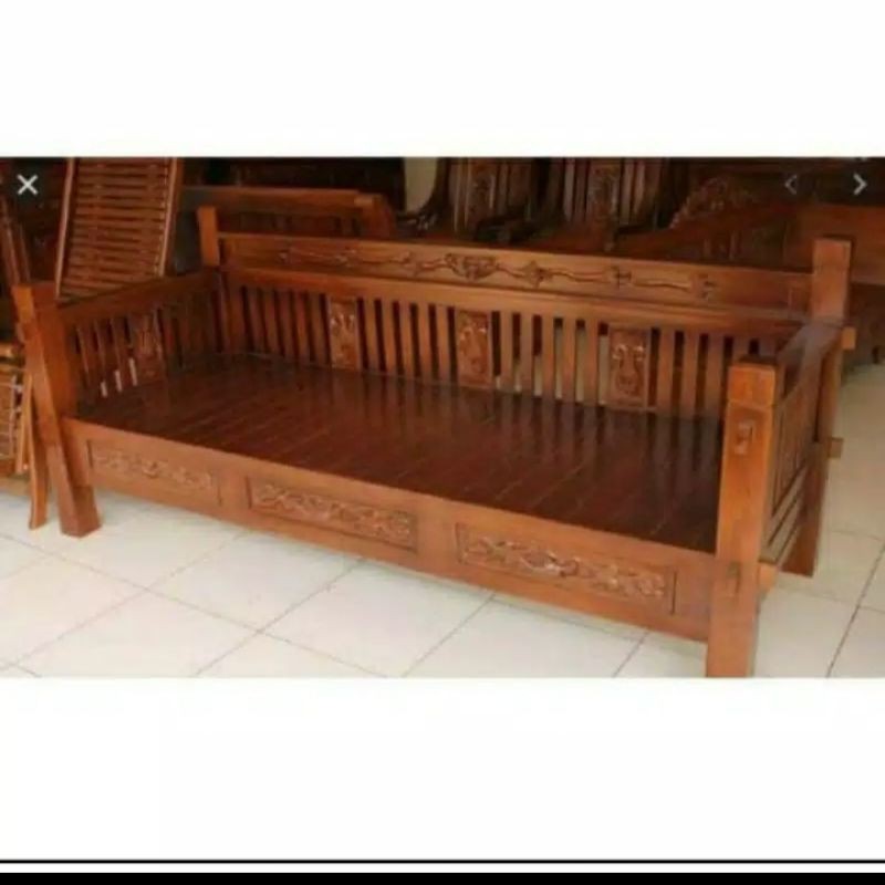 Kursi Bale Bale Jati Ukir Jepara
