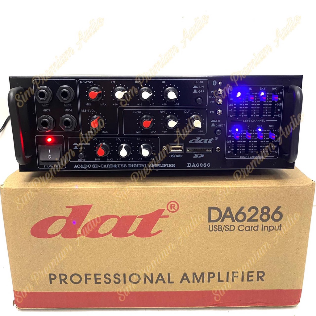 AMPLIFIER DAT DA 6286 AMPLI DAT DA6286