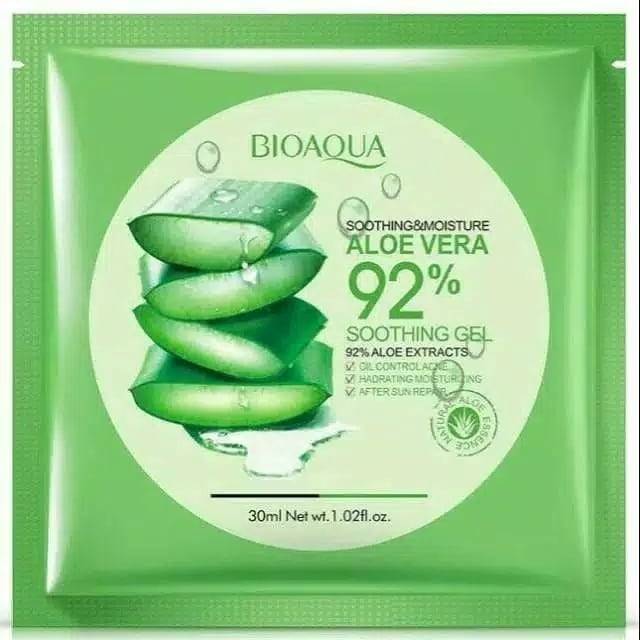 Bioaqua Masker Wajah aloevera 92 %