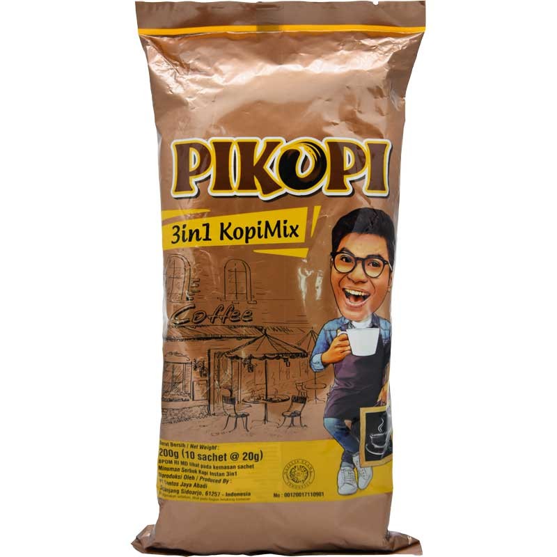 

Pikopi 3in1 kopi mix 9x20gr