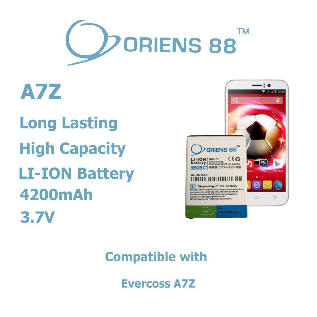 Baterai Batre Battery Double Power OR88/ Oriens88 Evercoss A7Z