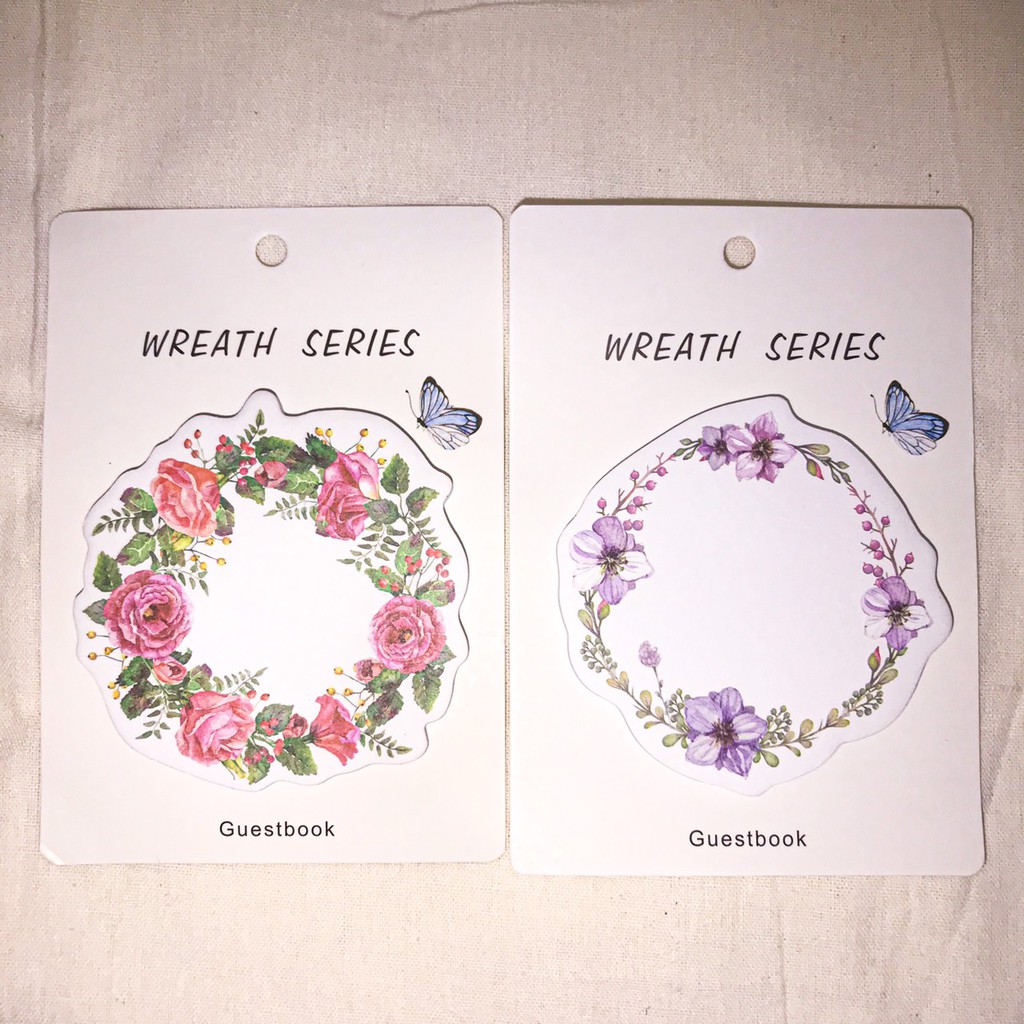 

Memo Pads Flower Lucu dan Aesthetic untuk Journaling, READY STOCK