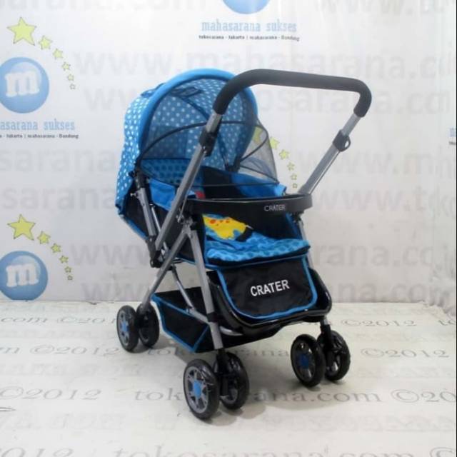 Baby stroller Crater Front tray reversibel hendle