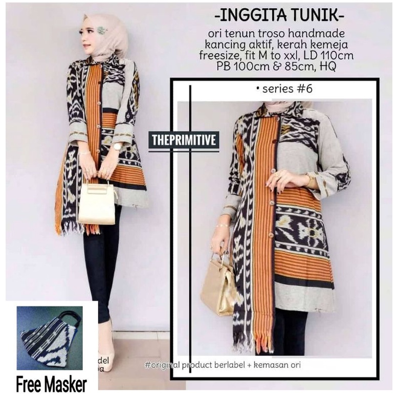 TUNIK TENUN CANTIK Dan MEWAH