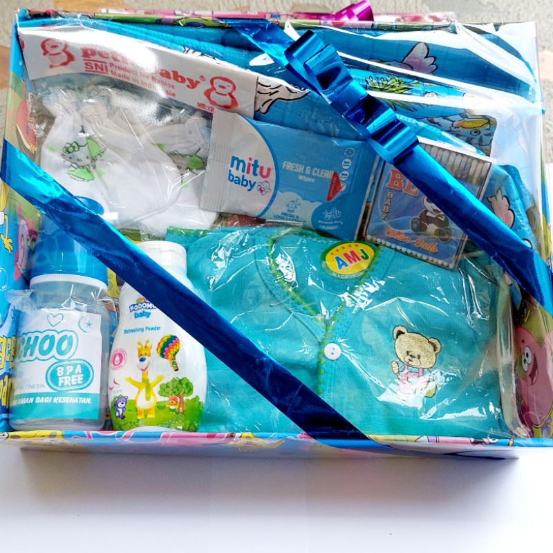 Hampers Kado Perlengkapan bayi baru lahir Set 12 in 1