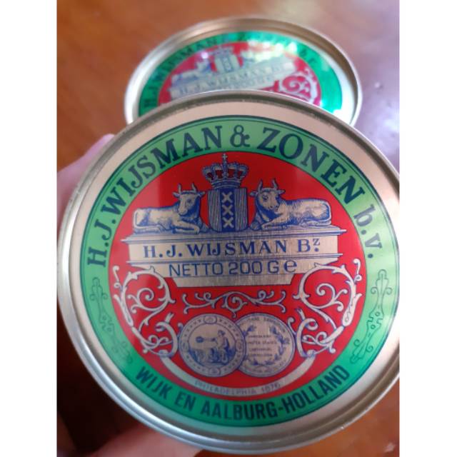 

Wisman Butter 200gr Kaleng