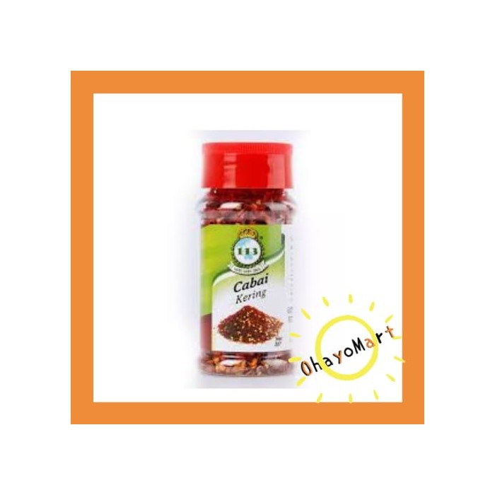 113 cabai kering kasar / bumbu masak cabai kering/ chilly flakes 35g