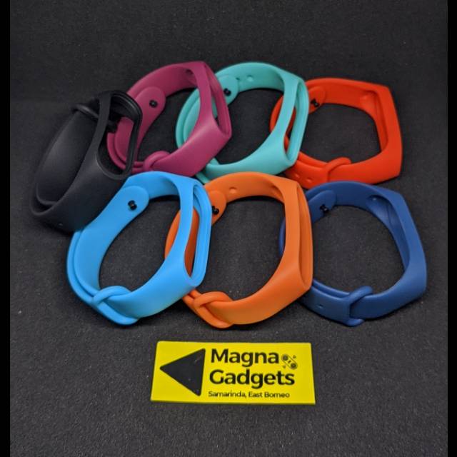 Strap Silikon Xiaomi Mi Band 6 5 4 3 Gelang Jam Tangan Mi Band 3 4 5 6 Multicolor