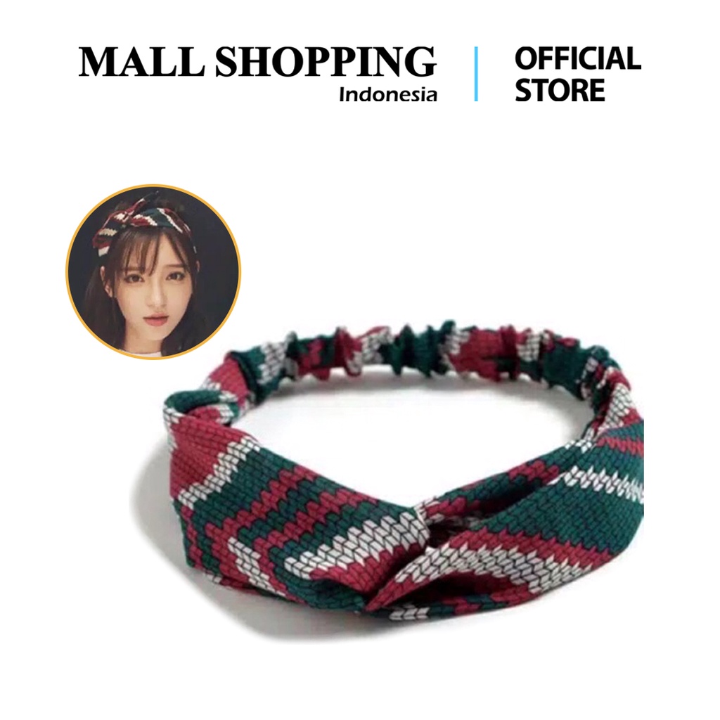 (COD) BANDANA BANDANA KOREA STYLE BANDO RAMBUT IMPOR MURAH B8 MALL SHOPPING