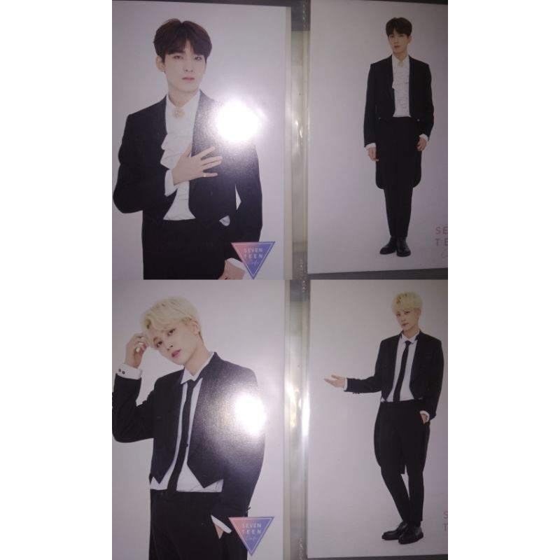 Postcard SEVENTEEN CAFE 2019 Wonwoo Jeonghan