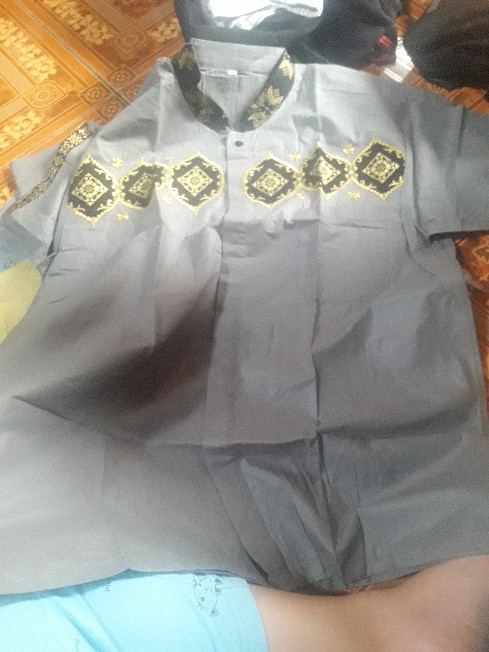 Batik Pria Hem Sutra Lapis Furing Istimewa Batik Lengan Pendek Kreep Terbaru