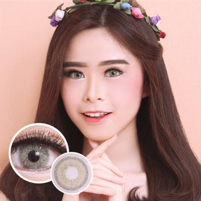 Softlens VIP Shades - Soflens Warna Gray Brown