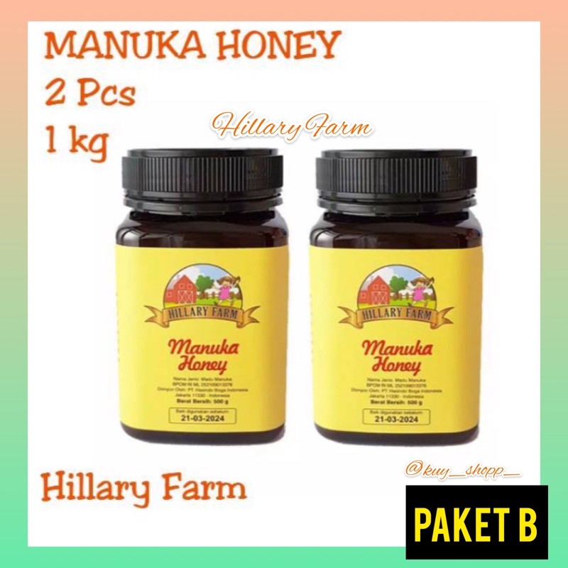 

[ PAKET B ] Manuka Honey Hillary Farm Umf 3+