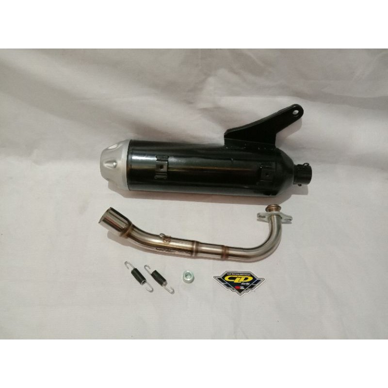 KNALPOT STANDAR RACING CLD TYPE C2 MIO M3/125,MIO J,MIO SPORTY,BEAT KARBU/FI,GENIO/BEAT DELUXE/SCOOP