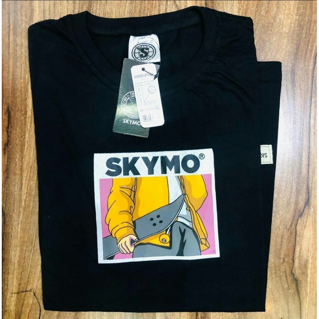 Promo pakaian pria  wanita kaos  distro SKYMO APPAREL baju  