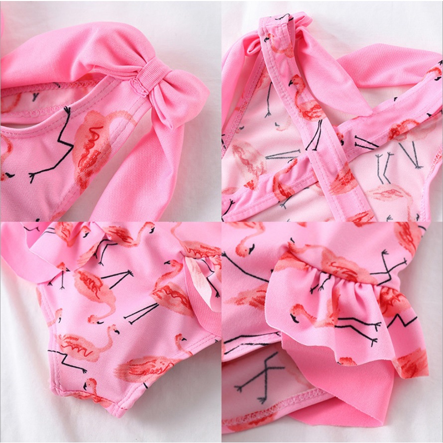 NEW Baju renang bayi anak import motif flamingo