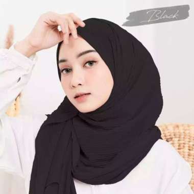 KS_Hijab OOTD/Pashmina Prisket Lidi Ceruty Babydoll-Kerudung Pashmina Ceruty Babydoll Premium