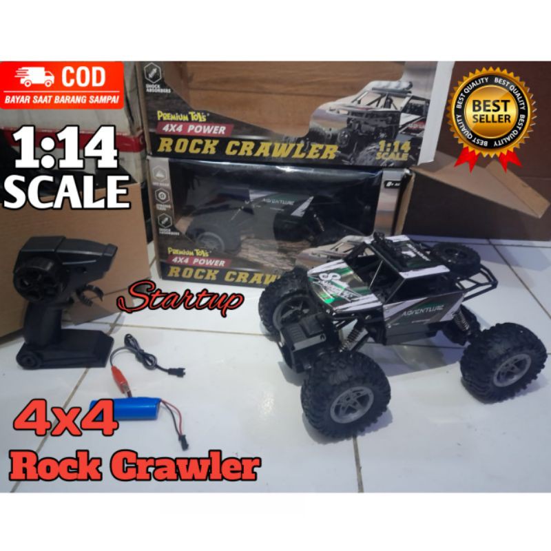 RC Offroad Series 4x4 Rock Crawler 1:14 Scale / Mobil Remot RC Offroad Besar