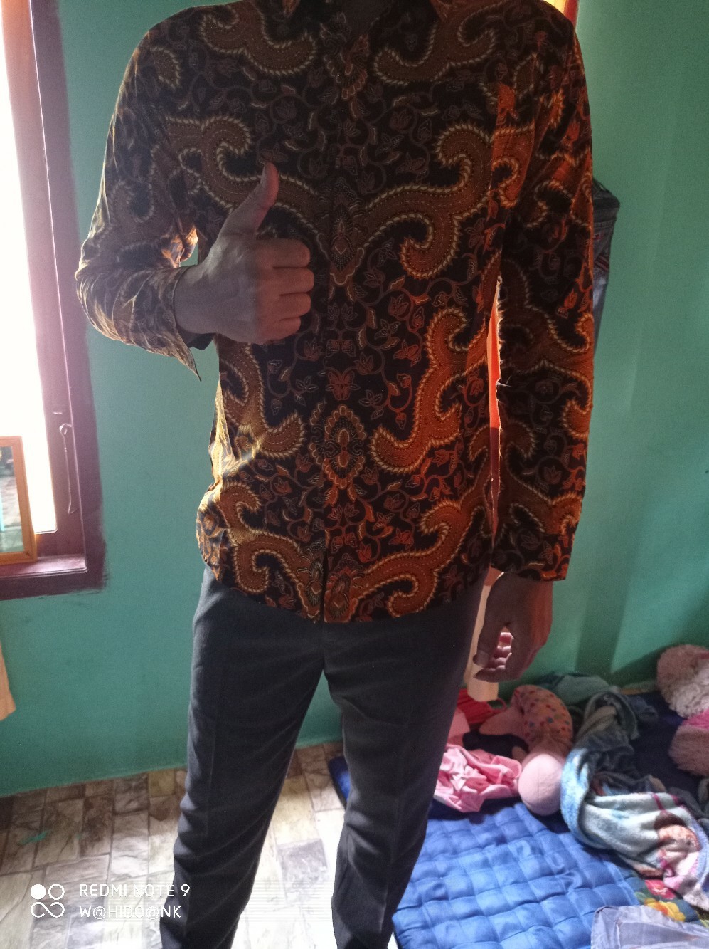 Batik Pria Lengan Panjang Slim Fit Kemeja Batik Pria Baju Batik Pria Slimfit