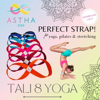 Yoga strap / tali yoga / yoga belt / tali delapan / 8 figure strap / tali yoga 8