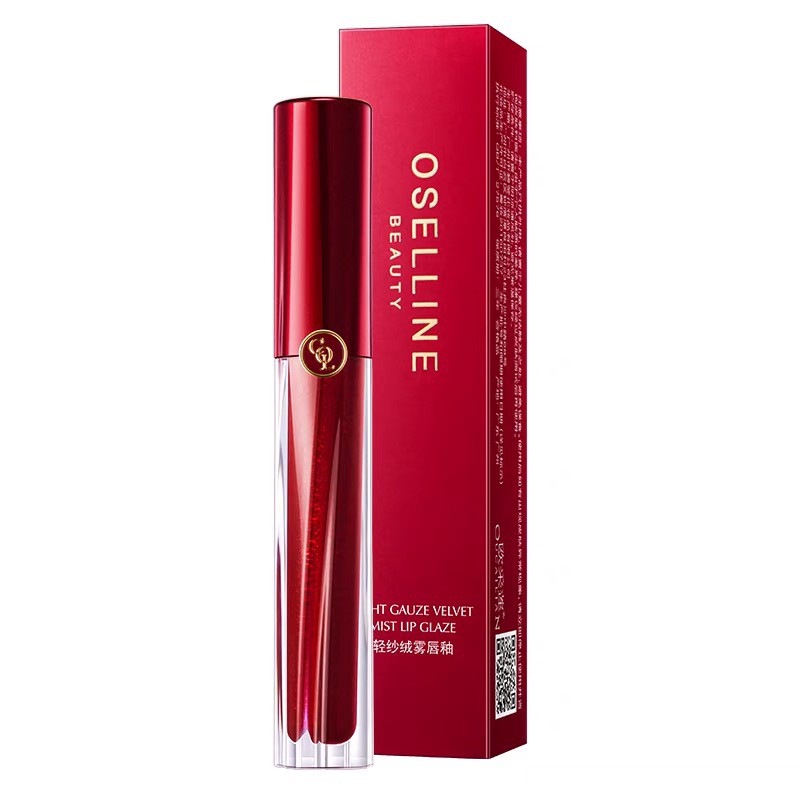 OSELLINE BEAUTY LIGHT GAUZE VELVET MIST LIP GLAZE TINT CREAM LIPSTICK LIP MATTE LIP GLOSS TAHAN LAMA