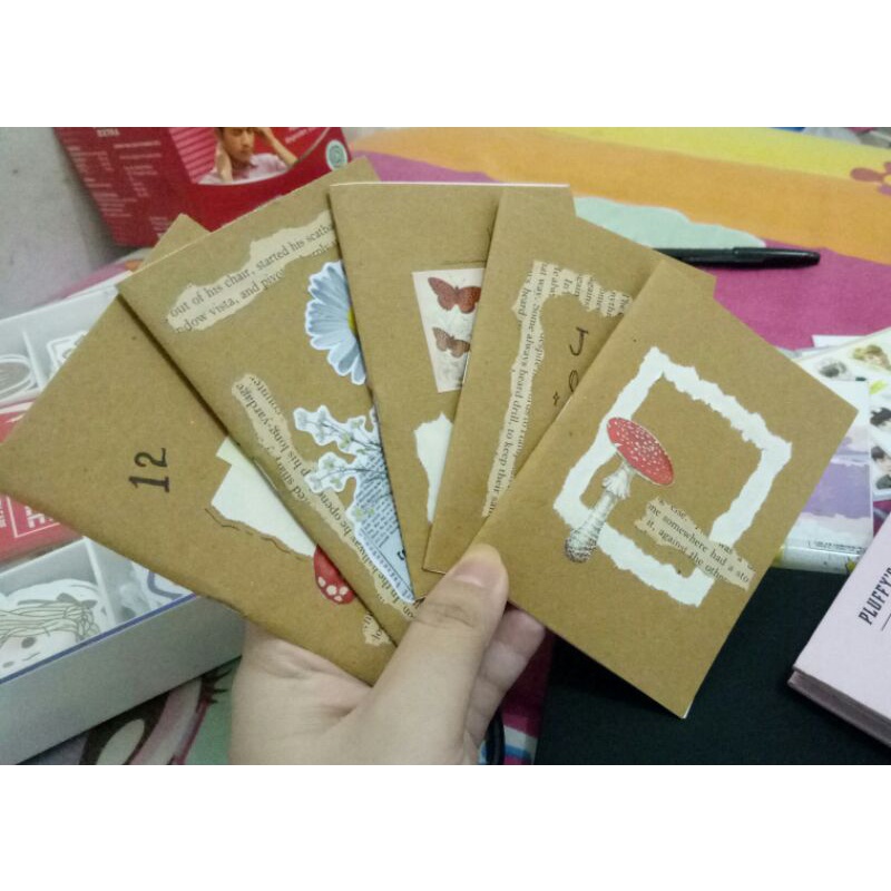 

Mini Journaling Kit (WITH MINI NOTEBOOK) by.Vallayasa