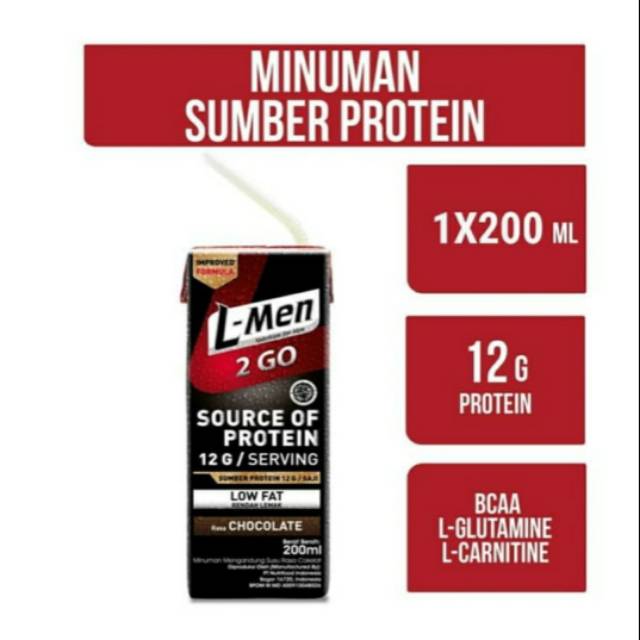 

L-men Hi protein 2 go chocolate