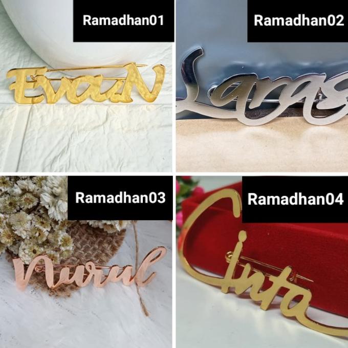 Bros Nama Custom Font Terbaru