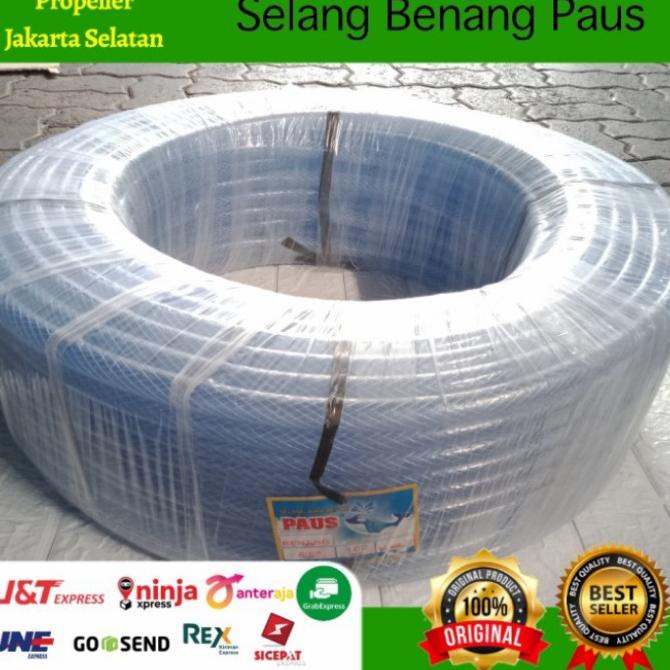 

Selang air benang bening 1 roll 5/8"x50m