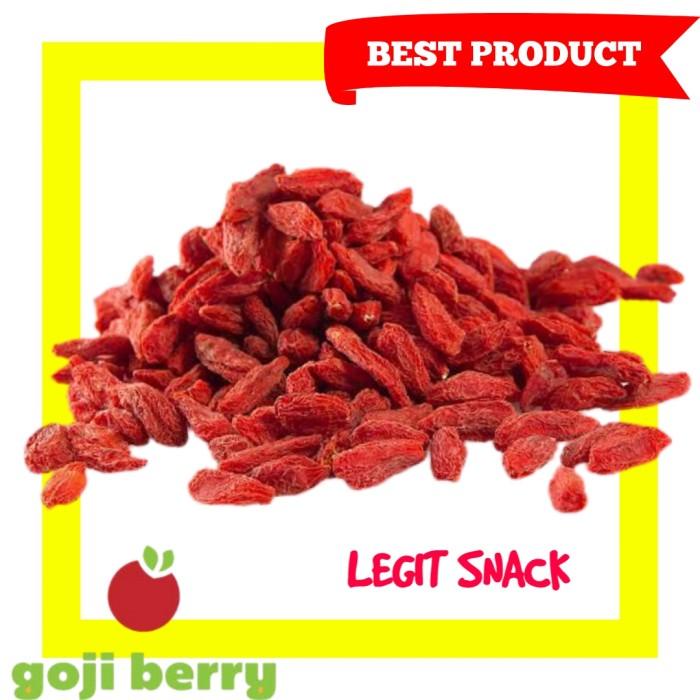 

GOJI BERRY 100 GR / DRIED GOJIBERI / BUAH KERING GOJI BERI / KICI Best Seller