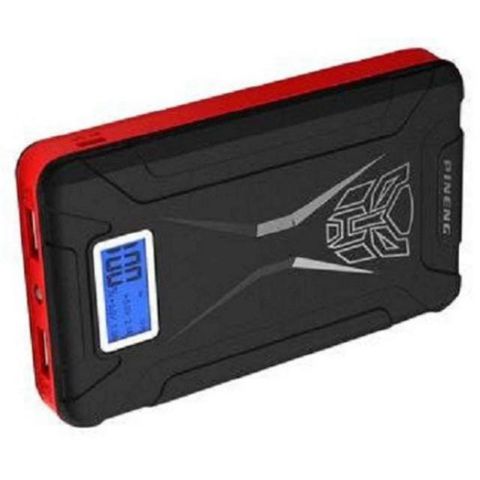 Pineng Transformer 10000mAh High Capacity Power Bank with Flashlight - PN-933 (OEM) - Black