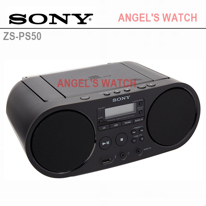 SONY ZS-PS50 Radio CD Player Sony Boombox ZS-PS50 Audio Player Sony