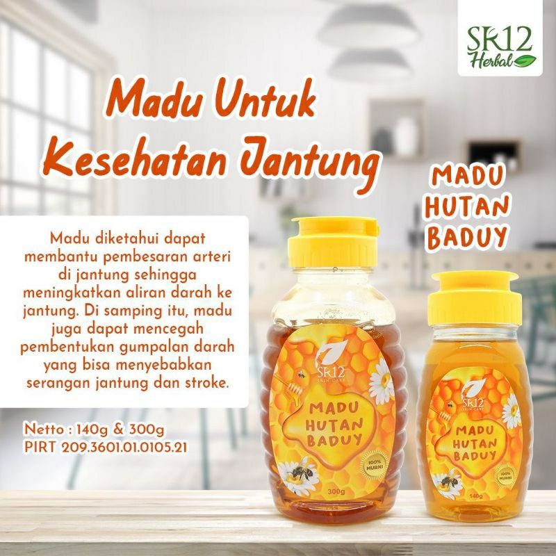 MADU ASLI HUTAN BADUY SR12/ MADU ASLI/ MADU SR12/ MADU TERBAIK MENINGKATKAN DAYA TAHAN TUBUH/ MENAMBAH IMUN/MENGATASI BATUK PILEK