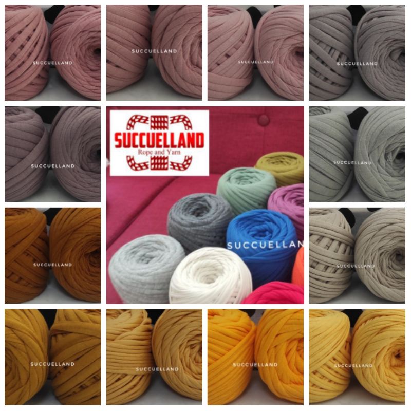 T-Shirt Yarn Spandex & Katun 200 gr / T Shirt Yarn / Tshirt Tyarn