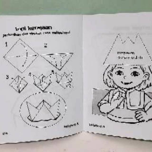 Buku Seni Melipat Kertas Origami