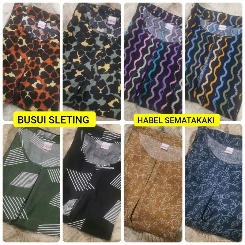 Daster RAYON  BUSUI  HABEL  SEMATA KAKI  lengan pendek/Asli termurah dari smua toko