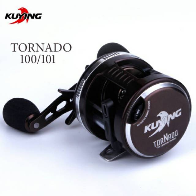 Reel Casting Round BC Kuying Tornado 100