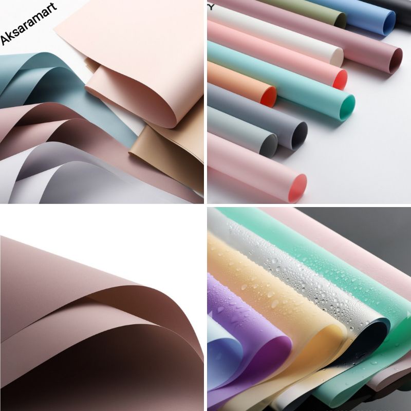 

KERTAS CELLOPHANE KERTAS BUKET FLOWER WRAPPING PAPER WATERPROOF WARNA MATTE