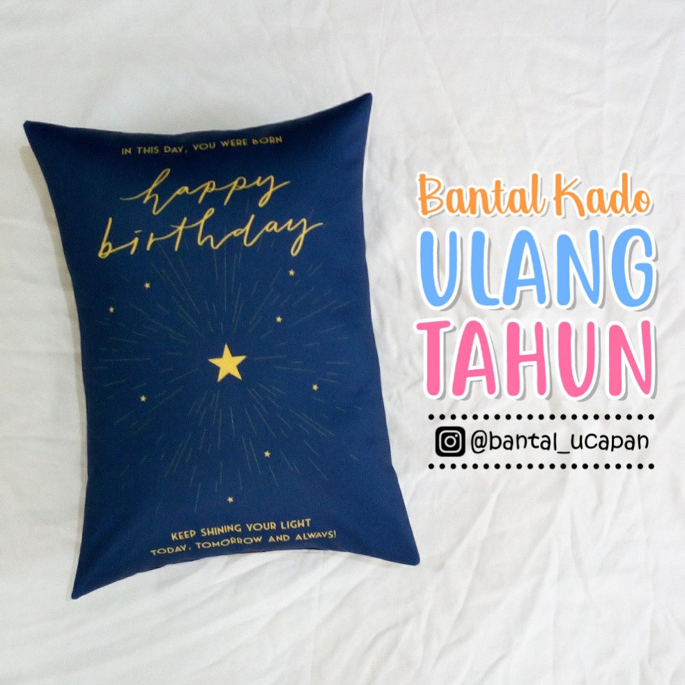 Bantal Foto Romantis Kado Ulang Tahun Pacar Shopee Indonesia