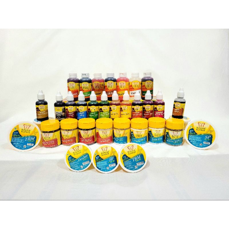 

Pewarna makanan Kupu-kupu | Pewarna koepoe koepoe 30 ml