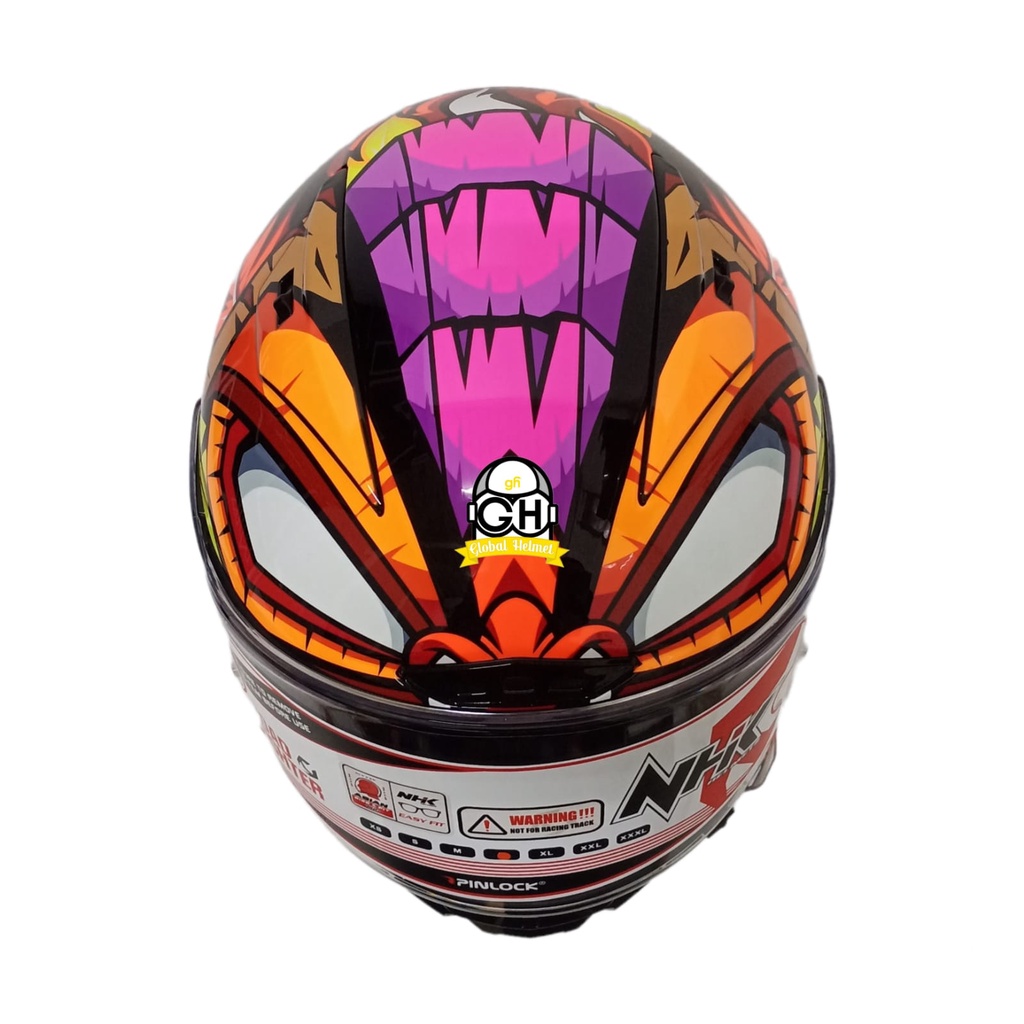 NHK HELM GPR TECH STREET THE MASK BLACK PINK GLOSSY GP R TECH