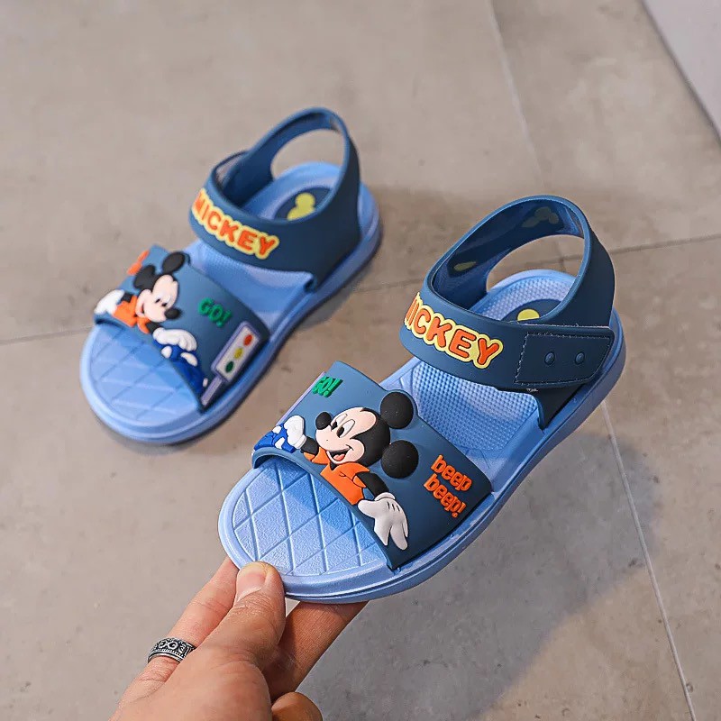 SANDAL SENDAL JEPIT NON-SLIP ANAK LAKI-LAKI DISNEY MARVEL INDOOR DAN OUTDOOR VL