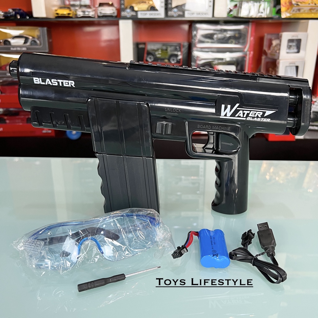 Mainan Outdoor Tembakan Electric Elektrik Pistol Air Water Gun