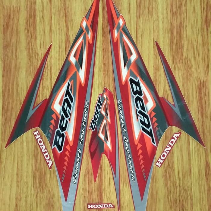 striping beat karbu 2012 warna merah