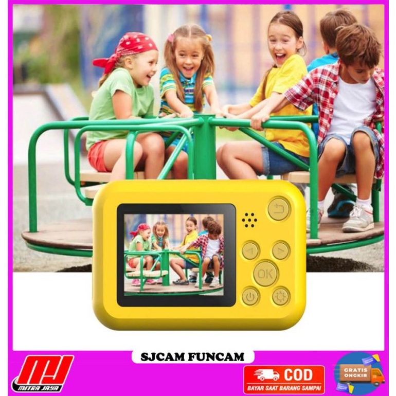 Kamera Anak SJCAM FunCam Kids 5MP Camera Kids | Bonus Tripod