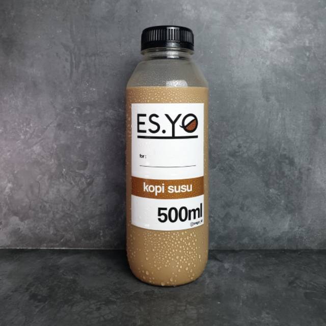 

ES.YO Kopi Susu 500ml (bisa untuk 3 porsi)