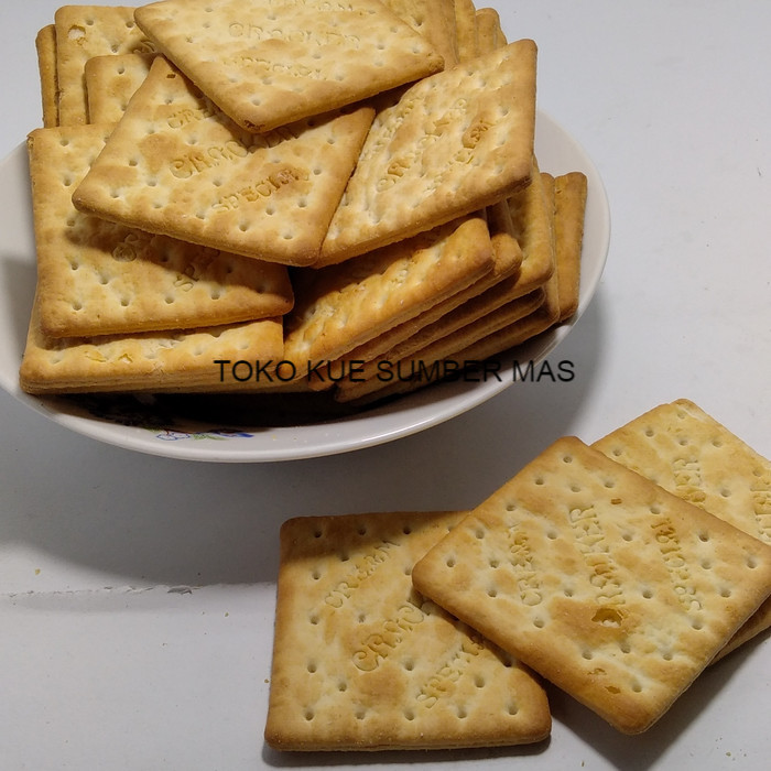 BISKUIT CREAM CRACKERS / BISKUIT GABIN / GABIN TAWAR 250gr